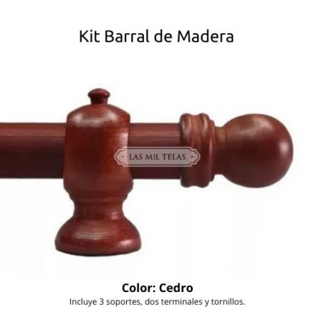 Kit Barral de Madera 2,20