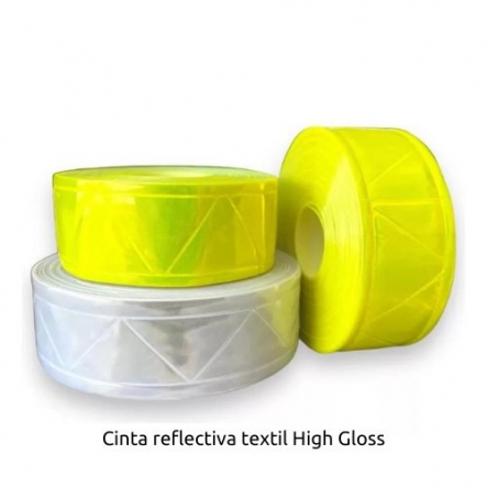 Cinta reflectiva textil Gloss - 2.5 cm