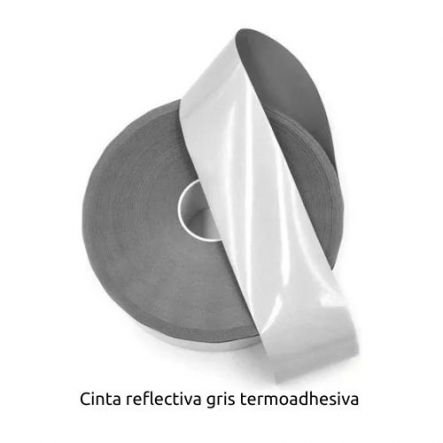 Cinta feflectiva termoadhesiva - 2.5 cm