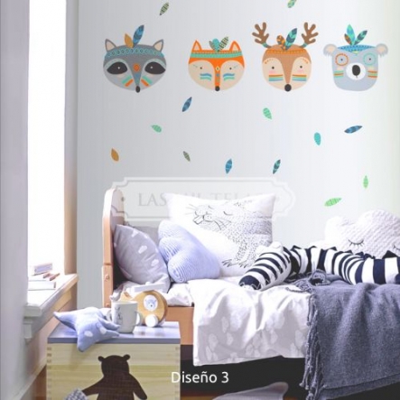 WALLSTICKER 50 X 70 - ETNICO - 1629-1